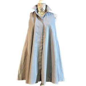 🛍️ RACHEL ROY‎ Chambray sleeveless tunic dress size XS.